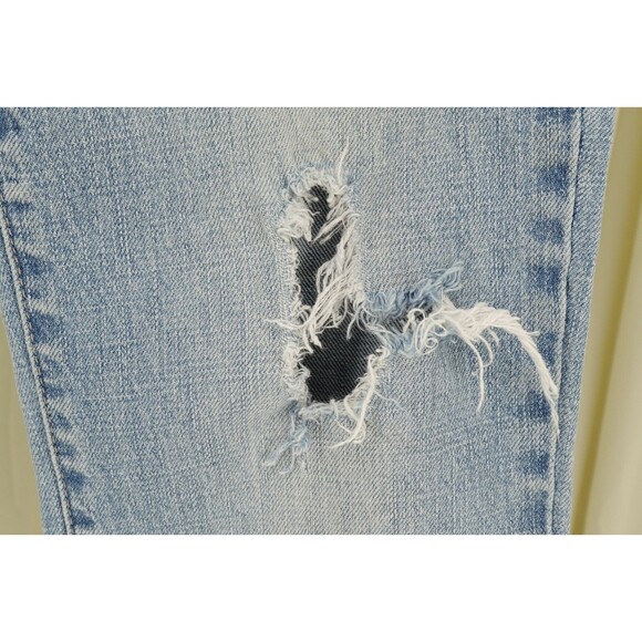 Kut From The Kloth Women's Catherine Boyfriend Distressed Straight Jeans Size 2 - Picture 7 of 16